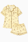 Pompompurin Pajama Set Short-Sleeve
