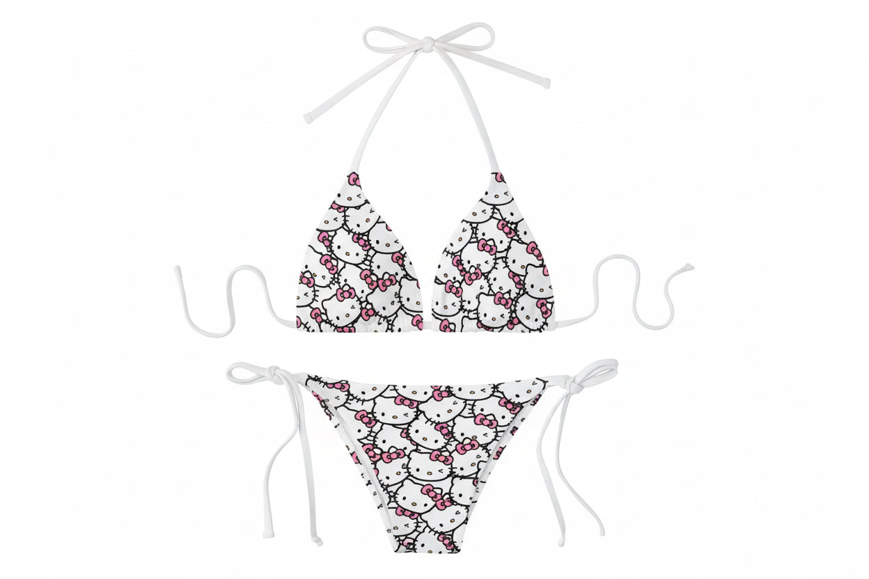 Hello Kitty White Bathing Suite