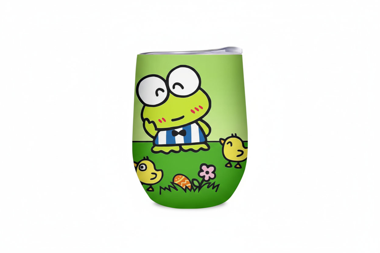 Keroppi Stainless Steel Cup 12Oz