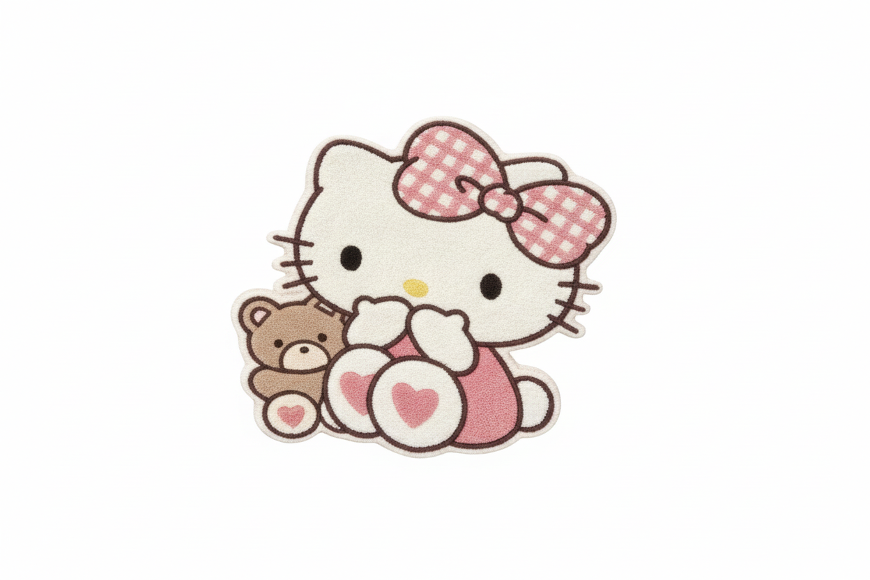 Hello Kitty and Bear Rug