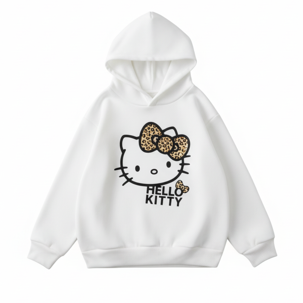 Sanrio for hello Kitty Cartoon Print Hoodie