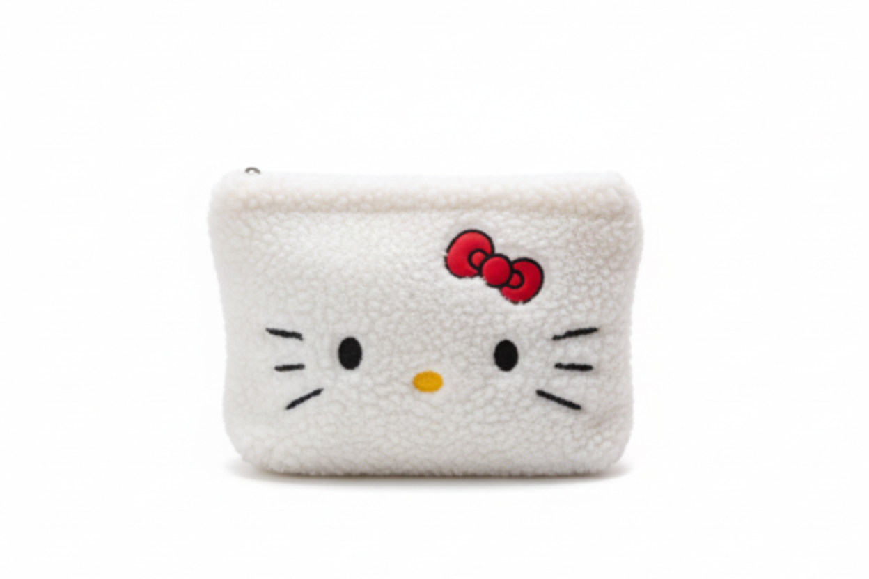 Hello Kitty White Pouch