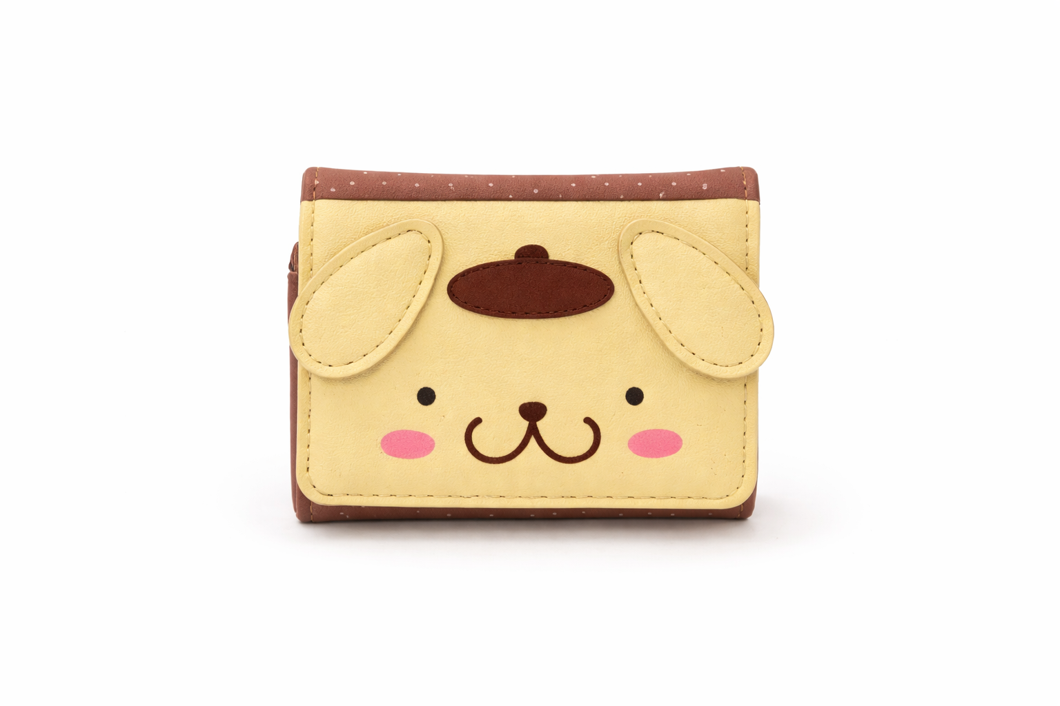 Sanrio Pompompurin Trifold PU Wallet